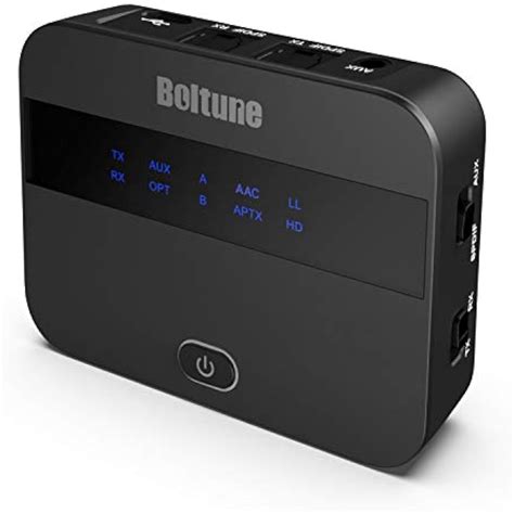 AptX Low Latency Bluetooth V5.0 Transmitter Receiver, Support Optical ...