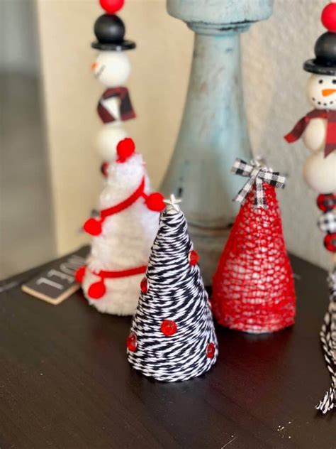 Mini Foam Cone Christmas Trees Manda Panda Projects