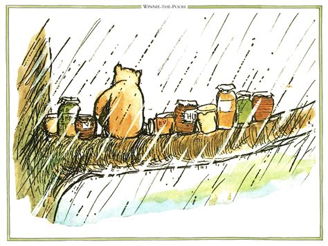 Pooh And The Honey Pots Classic Winnie The Pooh Prints Whinnie The