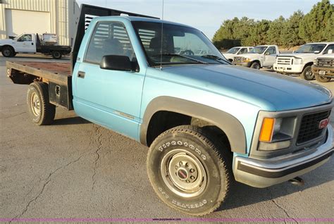 1995 Gmc Sierra 2500 Sl Pickup Truck In Bucyrus Ks Item A3287 Sold Purple Wave