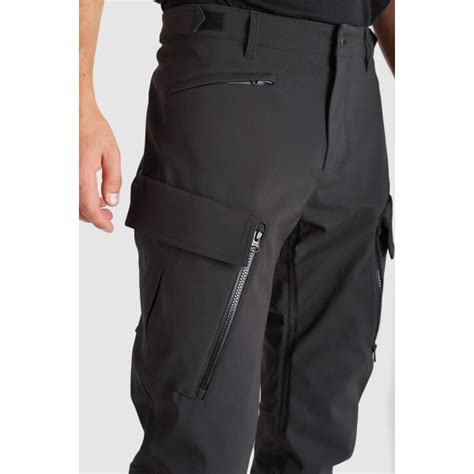 Pando Moto Titon Wp Slim Black Motorcycle Trousers