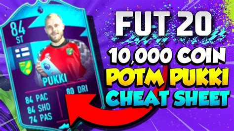 Pukki Potm Teemo Pukki El Primer Sbc De Fifa Llega De La Premier