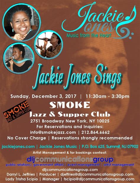 SMOKE JAZZ CLUB-NYC @ New York - Dec 3 2017, 11:30AM