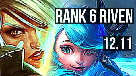 Riven Vs Gwen Top 6 0 2 Rank 6 Riven Dominating Na Challenger