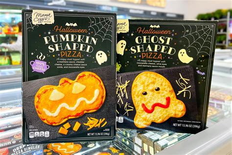 Aldi Halloween Pizza: Ghost & Pumpkin Pizza Shapes Are Here For $4.99 ...