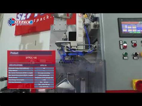 setpack sfpdc setpack filling  packaging machines youtube