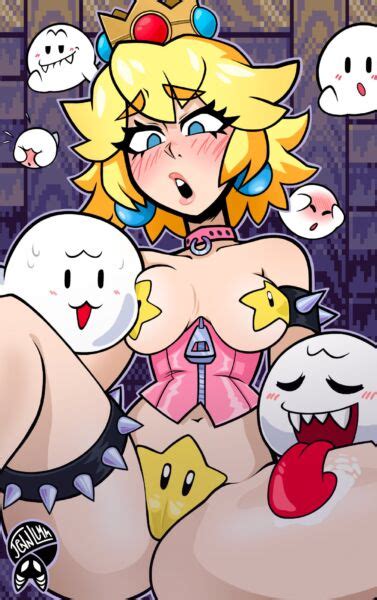 Princess Peach JennLumm Super Mario Bros Hentai Arena