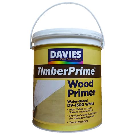 Davies Timberprime Aqua Gloss It Wood Primer White Dv Timber Prime