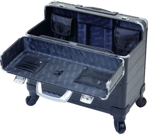 Alumaxx Business Trolley Silber Oder Schwarz Handgep Ck