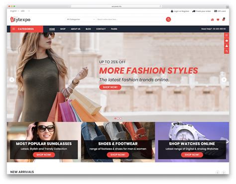 27 Top Apparel & Fashion Website Templates 2020 - Colorlib