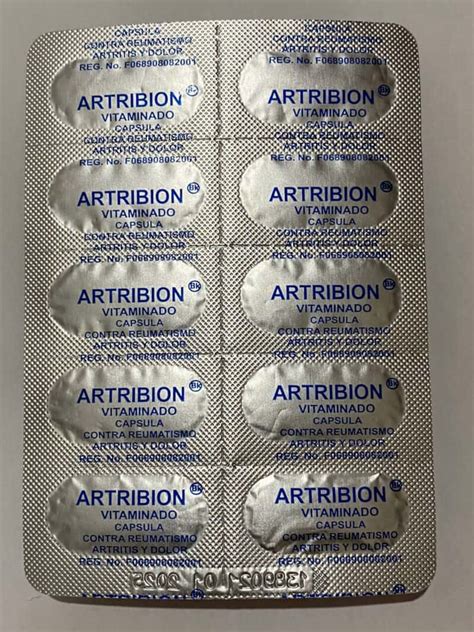 ARTRIBION X 50 CAPSULES EL SALVADOR EXPRESS SHOP