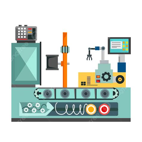 Machinery Industry Vector Design Images Automatic Industrial Machinery