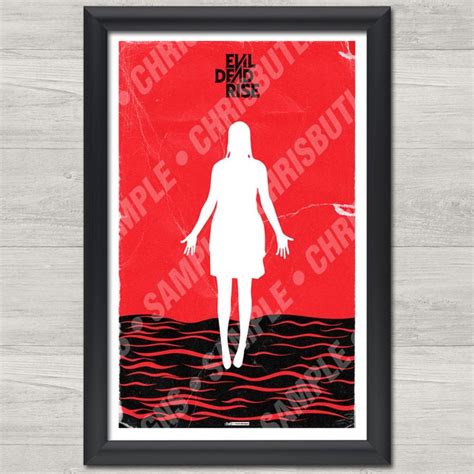 Evil Dead Rise Poster Etsy