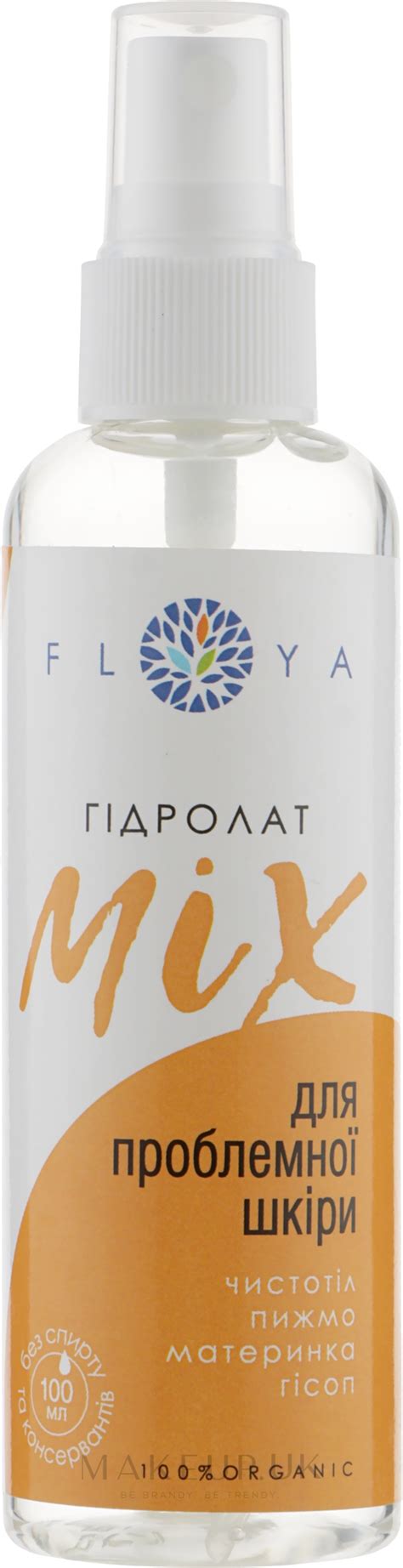 Mix Hydrolate For Problem Skin Floya Makeup Uk