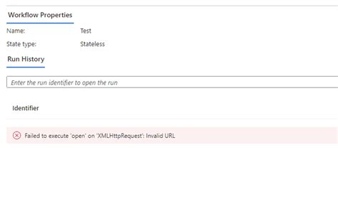 Azure Logic Apps Workflow Overview Error Invalid Stack Overflow