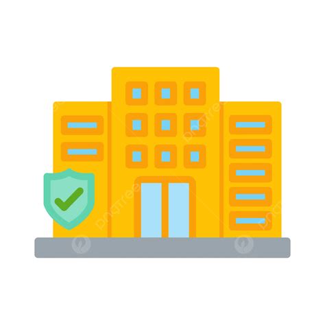 Company Insurance Flat Icon Vector, Building, Company, Coverage PNG and ...