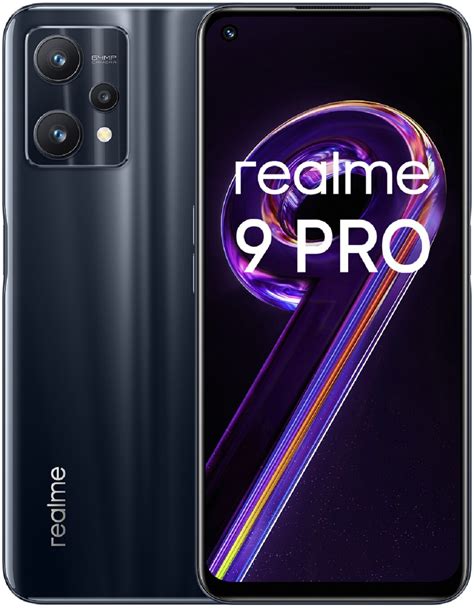 REALME 9 Pro 8 128GB 5G 6 6 120Hz Czarny RMX3472 Smartfon Niskie