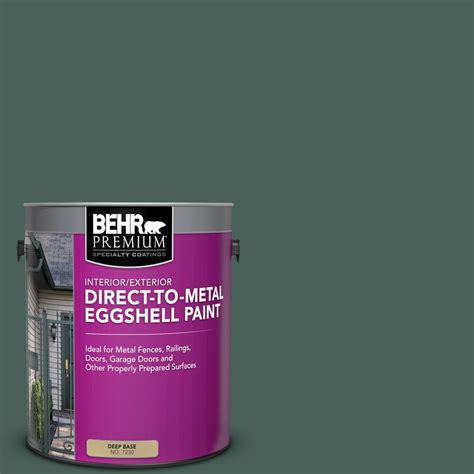 BEHR PREMIUM 1 Gal M440 7 Rainforest Eggshell Direct To Metal