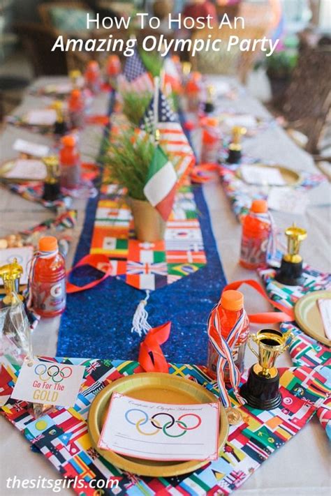 13 Creative Olympic Party Ideas | Olympic party, Olympic theme party ...