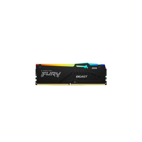 MEMORIA KINGSTON FURY BEAST RGB DDR5 32GB 5200MT S CL40 KF