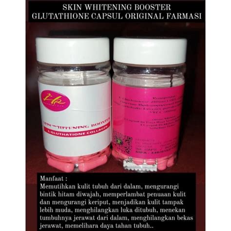 Jual Glutha Capsul Suplement Whitening Glutha Collagen Pil Pemutih