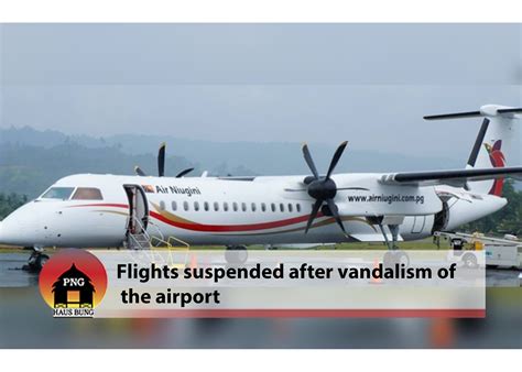SUSPENSION OF FLIGHTS TO WAPENAMANDA AIRPORT : PNG Haus Bung