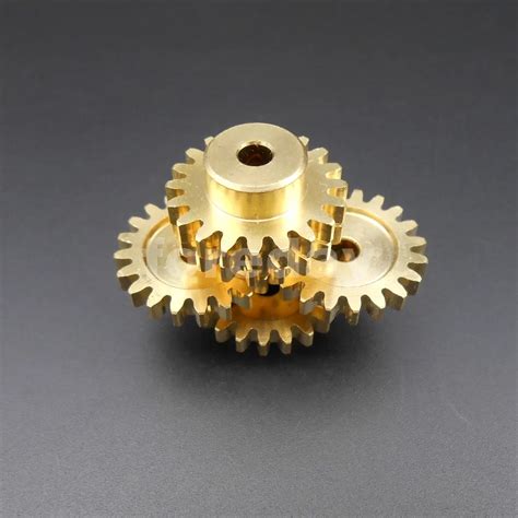 5PCS X NEW HQ Brass Gear 1 Modulus 20 Teeth Aperture 4mm Tight Fit DIY