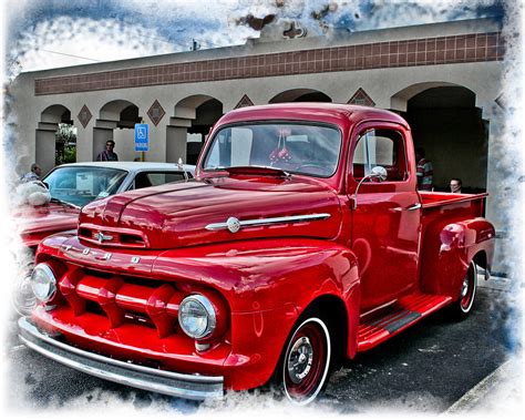 Classic Red Ford Truck By Dleekirby On Deviantart