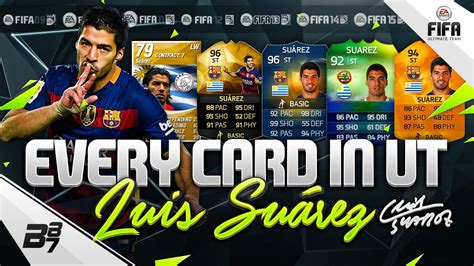 Every Suarez Card On Ultimate Team Youtube