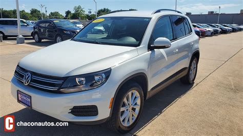 Used 2017 Volkswagen Tiguan In Arlington Tx C051668 Chacon Autos