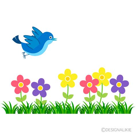 bird  flowers clip art  png imageillustoon