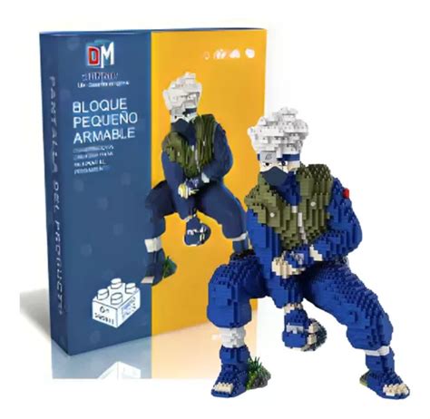 Kakashi Armable Naruto Bloques Construccion Figura 3d Anime Envío gratis