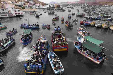 En Fotos Pescadores Peruanos Celebran A San Pedro Y San Pablo