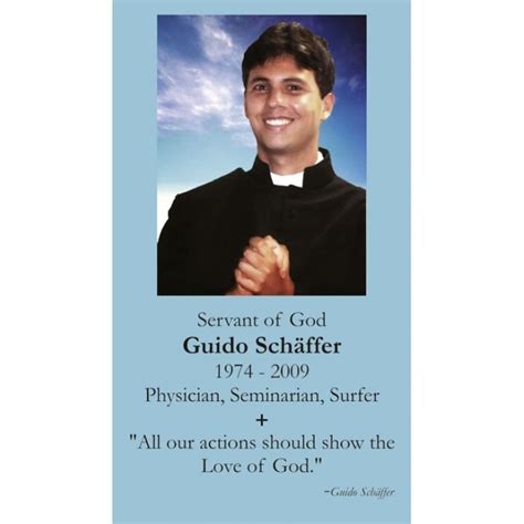 Prayer Cards, Holy Cards : Servant of God Guido Schaffer ...