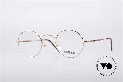 Brillen Matsuda 2672 Runde 90er Designer Brille