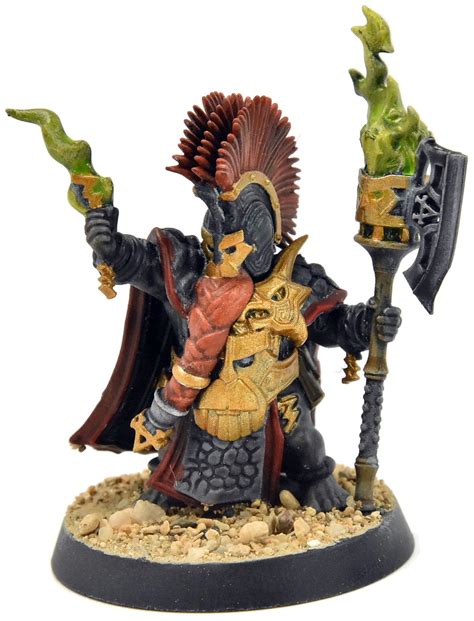 Games Workshop Fyreslayers Auric Flamekeeper Well Painted Sigmar