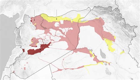 Isis Territory Shrank In Syria And Iraq This Year The New York Times