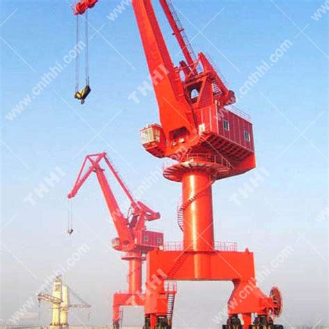 Lattice Boom Heavy Duty With Railed Mounted Moving System Portal Crane