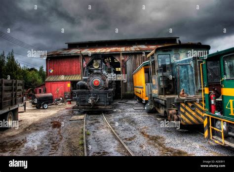 Roaring Camp Railroads, Santa Cruz Stock Photo - Alamy