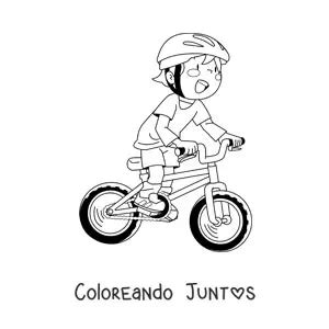 Total Imagen Dibujos De Ni Os En Bicicleta Para Colorear Viaterra Mx