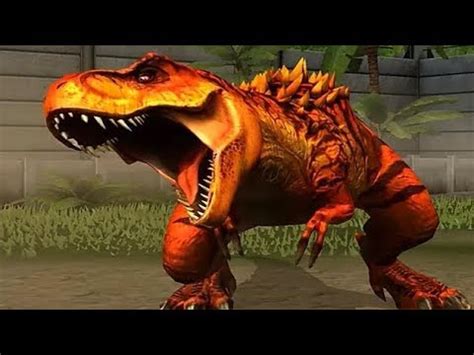 Jurassic World O Jogo Tiranossauro Rex Level Maximo Jogo De