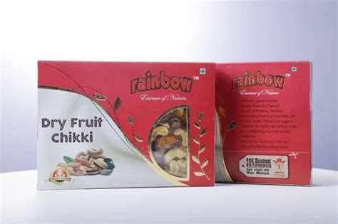 MADE WITH ONLY DRYFRUITS RAINBOW DRY FRUIT CHIKKI 400 G Packaging