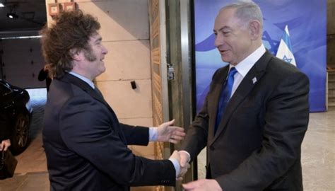 Javier Milei Se Reuni Con Netanyahu Que Le Agradeci Su Firme Apoyo