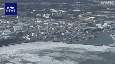 福島第一原発の処理水 7回目の放出を完了 東京電力 Nhk 福島第一原発 処理水