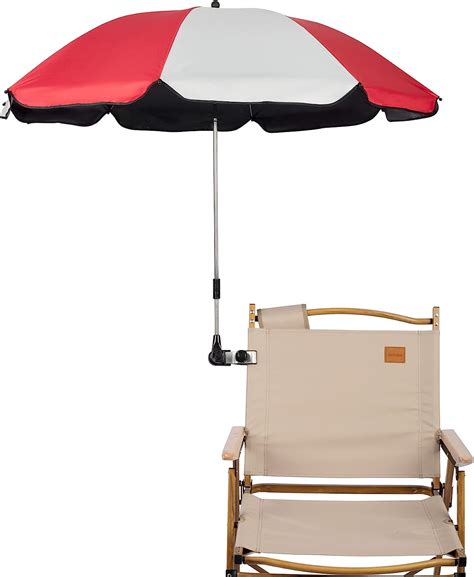 Amazon Grandmei Chair Umbrella With Clamp Inches Upf Clip