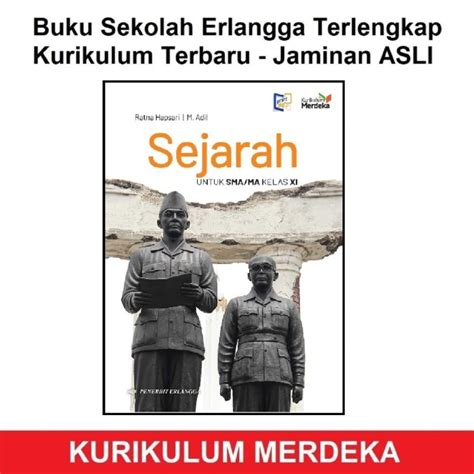 Jual Buku IPS Sejarah SMA 10 11 12 Kurikulum Merdeka Ratna Hapsari