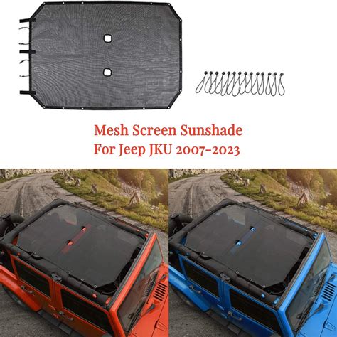 Parasol Para Jeep Wrangler Jk Unlimited Puertas Delanteras