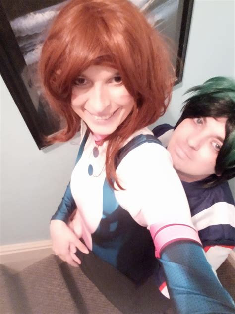 My Hero Academia Ochaco And Deku Cosplays By Mistyminxchick On Deviantart