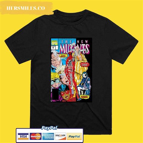 Marvel Deadpool 30th Debut Comic Cover T Shirt Hersmiles