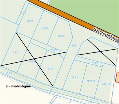 Działka Lubsza ul Szczegółowa bez pośrednika 785 m2